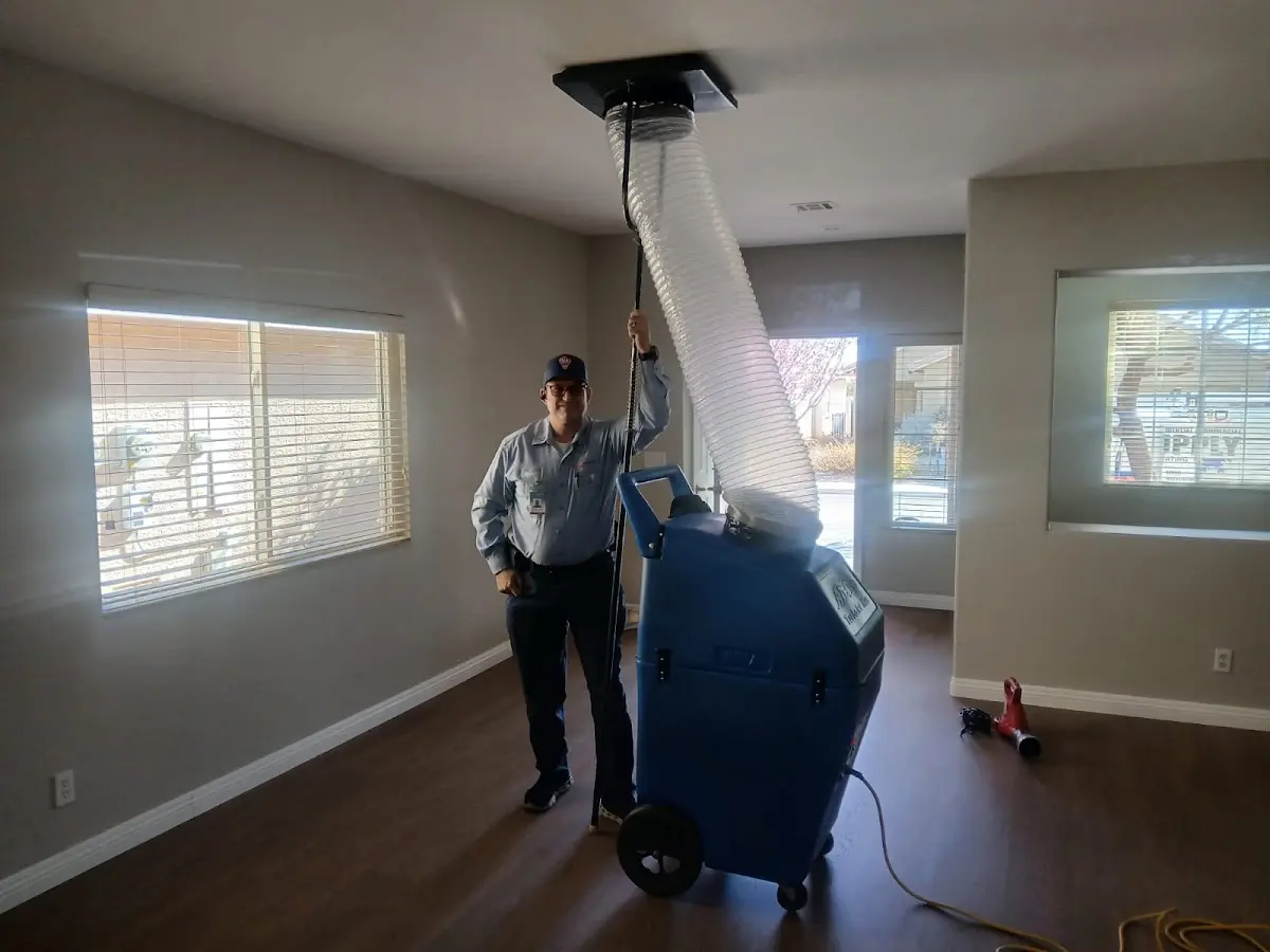 Professional Dryer Vent Cleaning work inside a Independence home